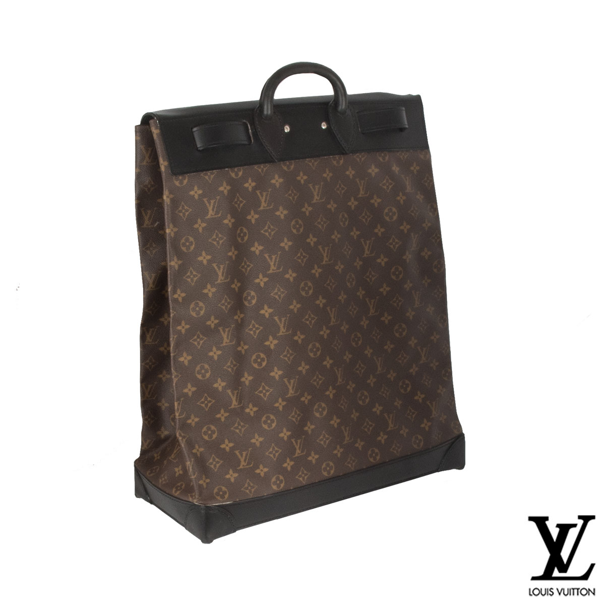 Louis Vuitton Monogram Macassar Canvas Steamer 45 Bag M56720